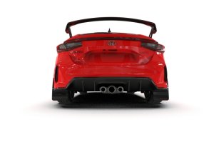 Honda Civic Type R Mud Flaps - Rally Armor - UR Premium Urethane - Black - `23-`25